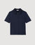 Polo en maille à col zippé