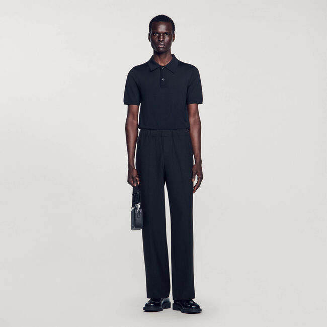 Wide-leg trousers