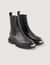 Bottines à semelle crantée