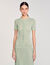 Robe longue en maille