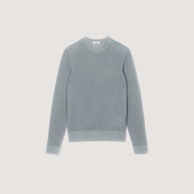 Pull en maille texturée