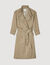 Belted trench coat