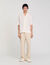 Chemise en coton et lin