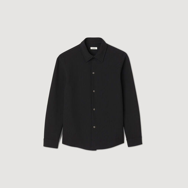 Long-sleeved jersey shirt