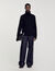 Wool and cashmere turtleneck jumper