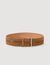 Ceinture large en cuir de veau