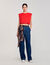 Short draped T-shirt