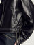 Blouson en cuir vieilli