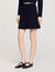 Short knit skirt