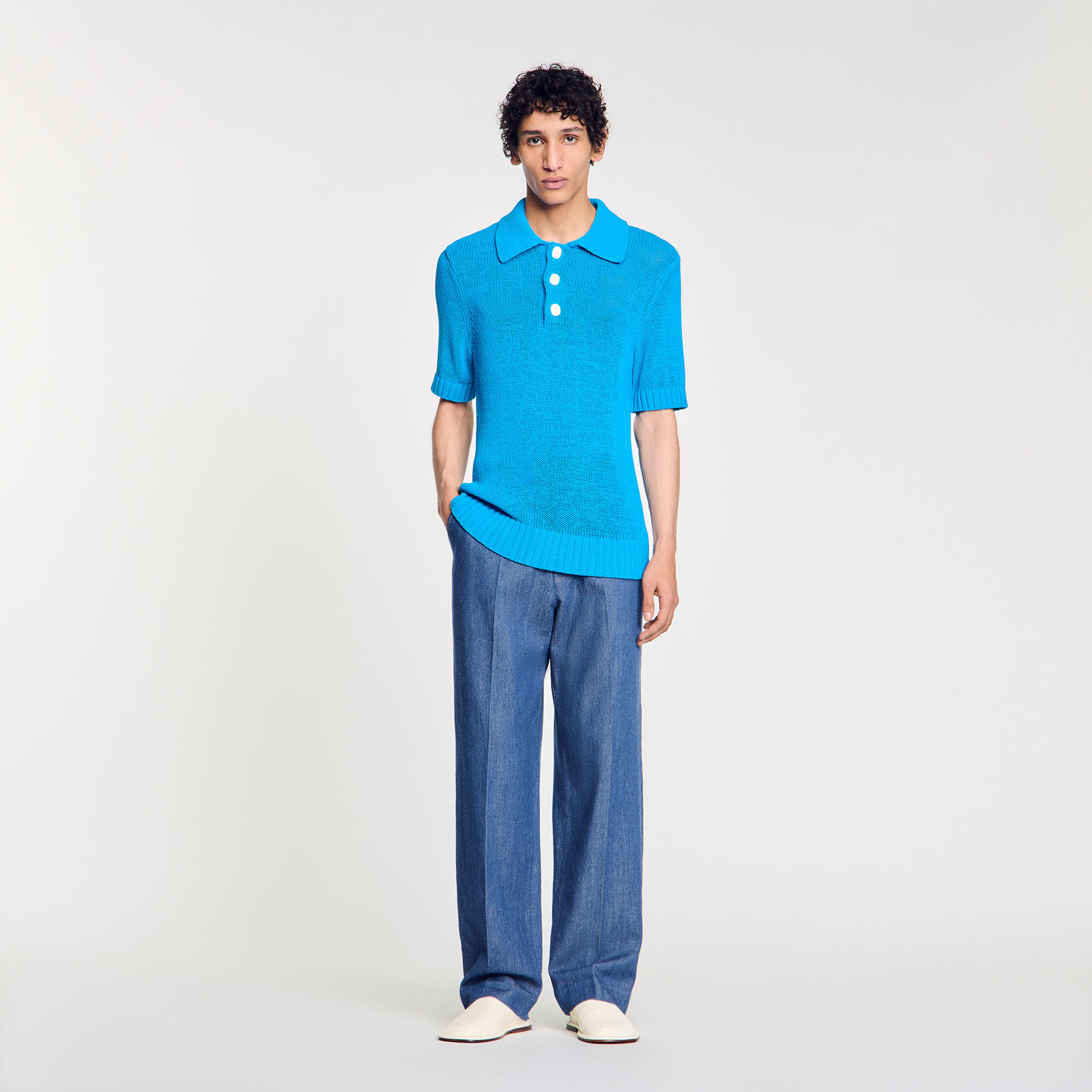 Polo en maille