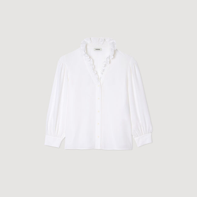 Floaty silk shirt