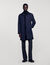 Waterproof technical fabric coat