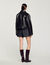 Blouson en cuir vieilli