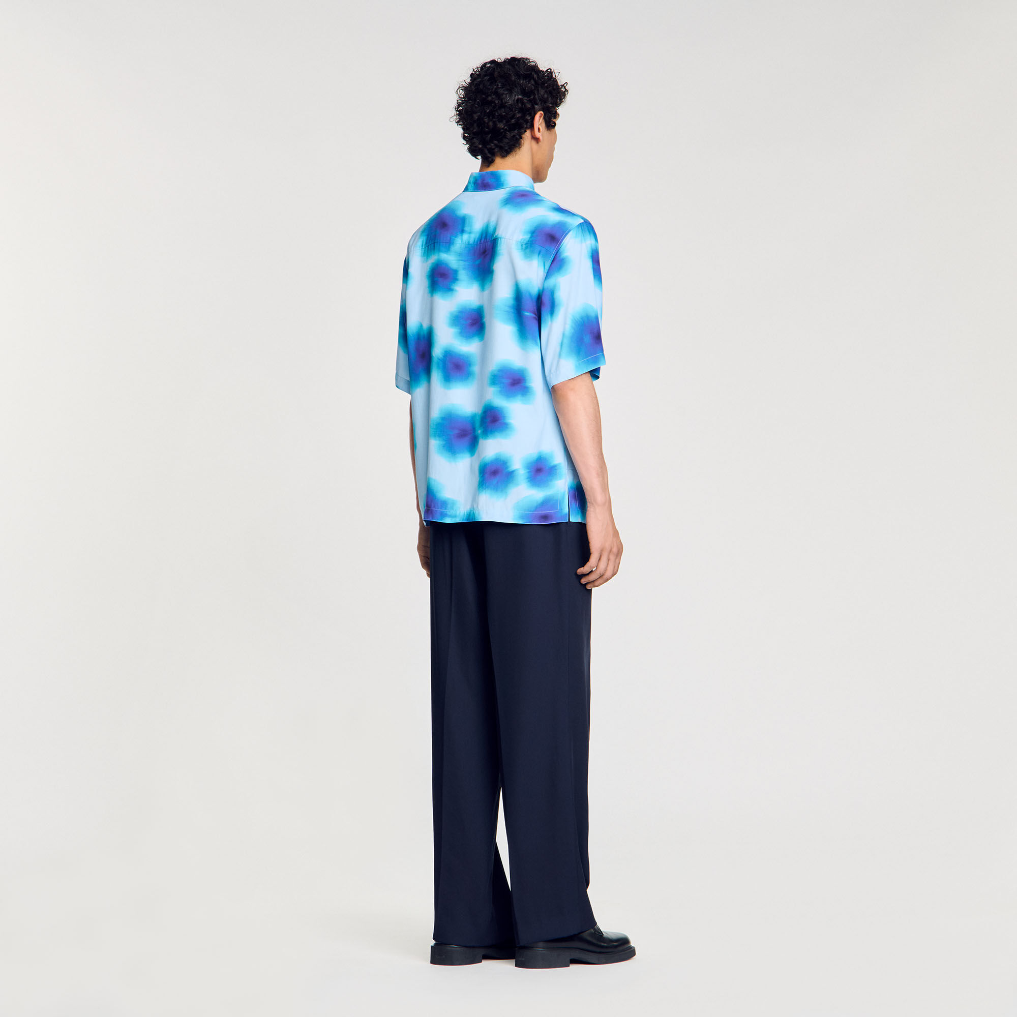 Chemise à imprimé fleuri