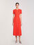 Langes Strickkleid