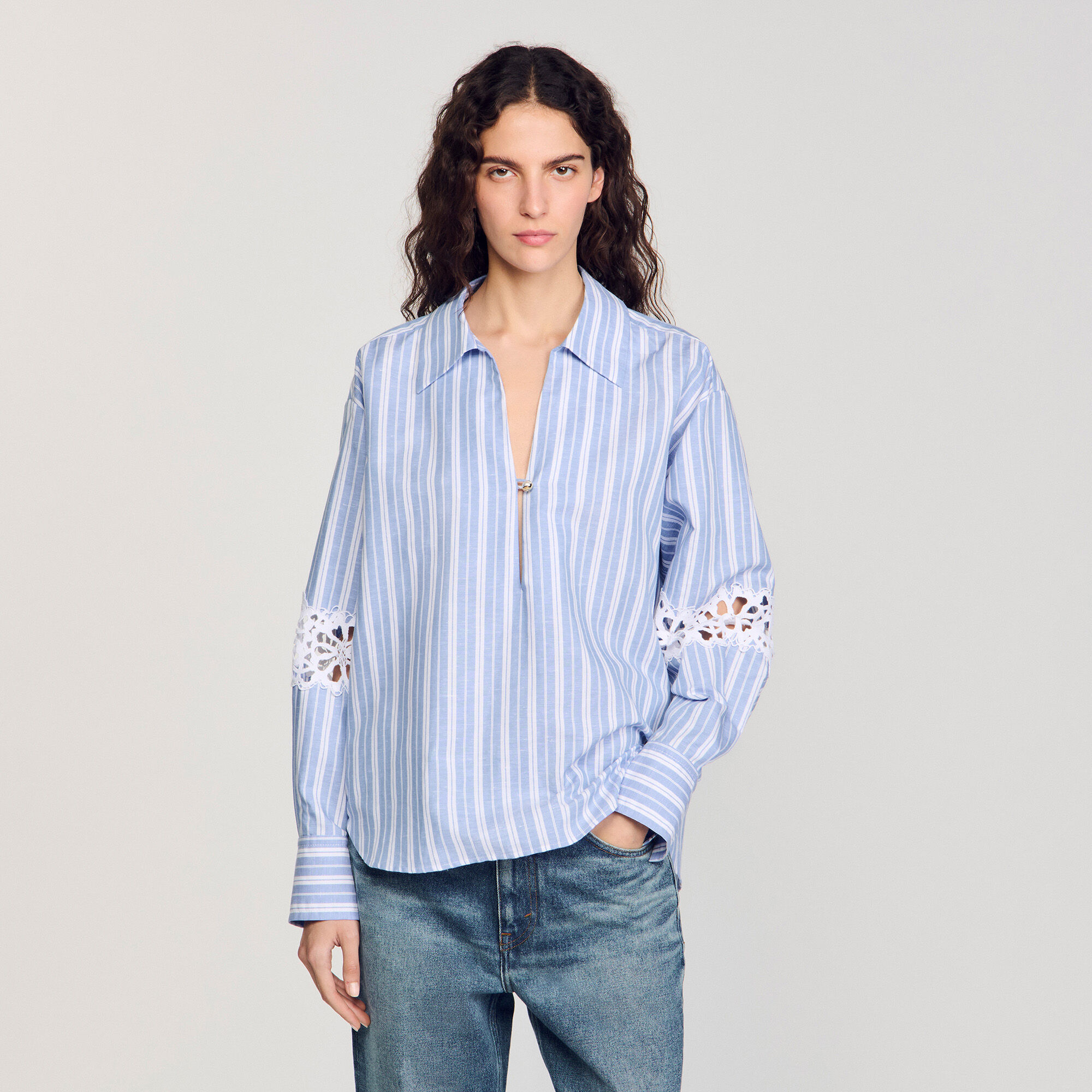 Chemise à rayures 
