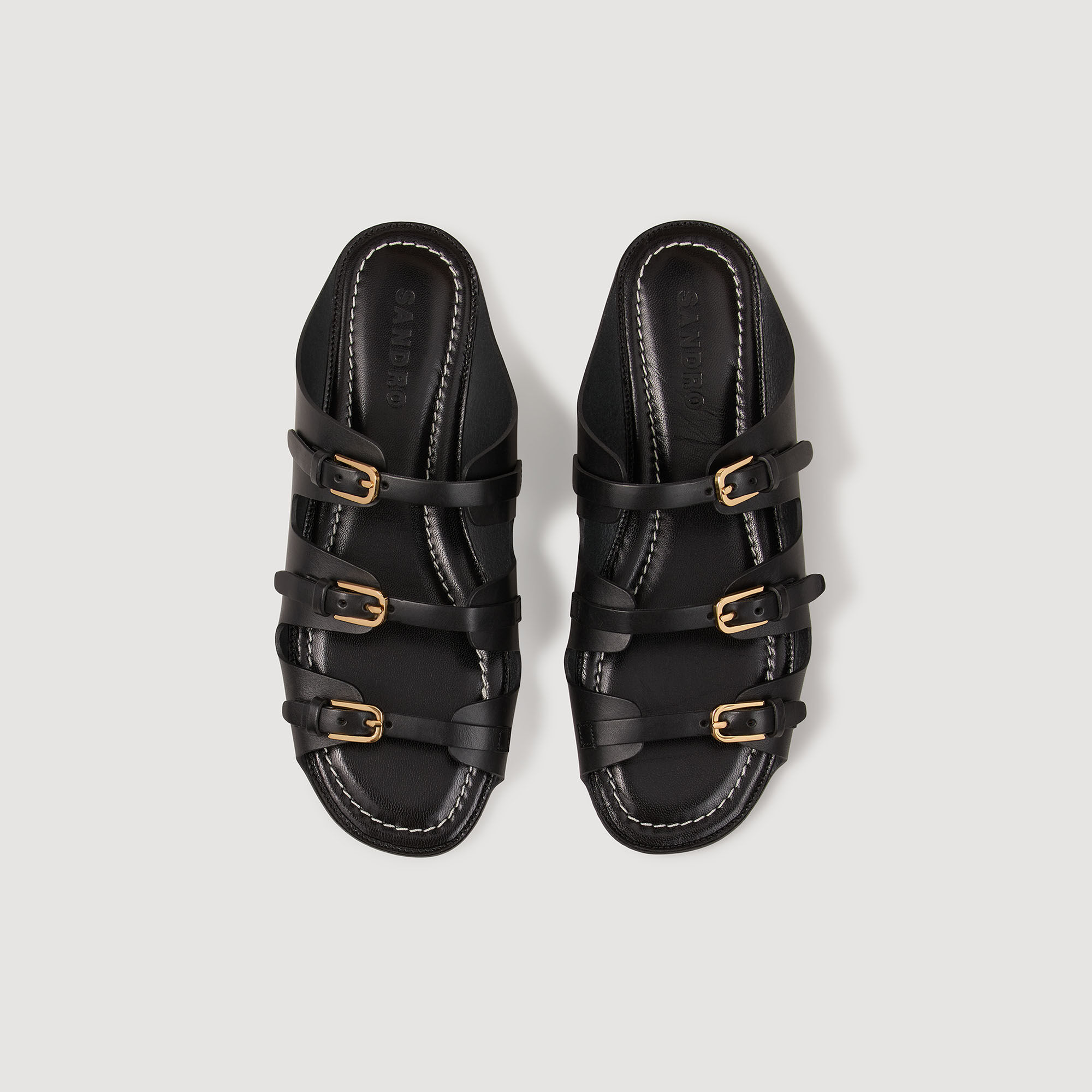 Leather sandals
