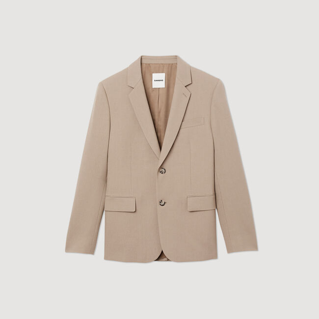 Veste de costume en laine