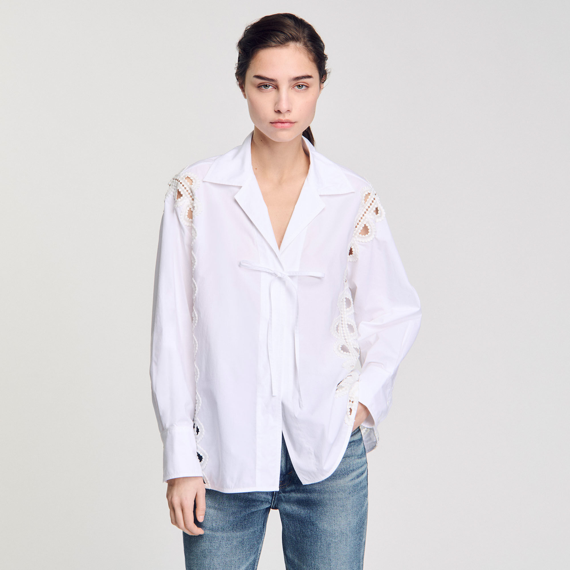Chemise en popeline